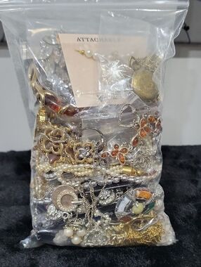 Mixed Mystery Bag Of Jewelry 2.75 Lbs
